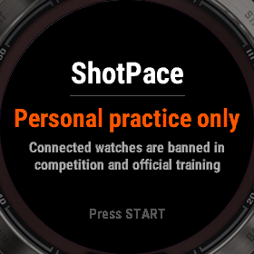 The home screen, with the restriction in view